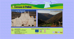 Desktop Screenshot of comune.polino.tr.it